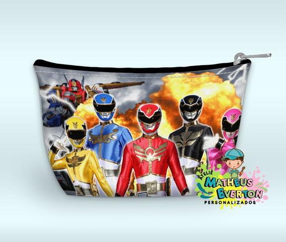 Necessaire Power Rangers Megaforce (faço Outras Temporadas)