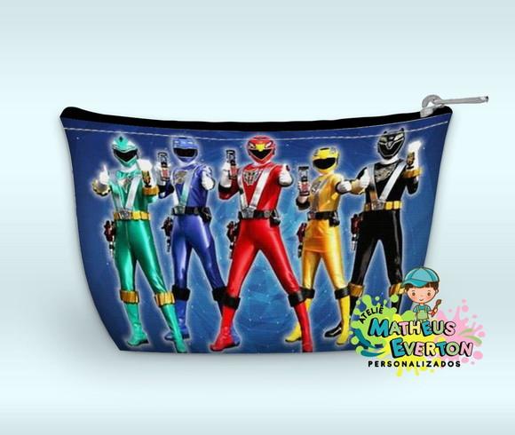 Necessaire Power Rangers Rpm (faço Outros Modelos).