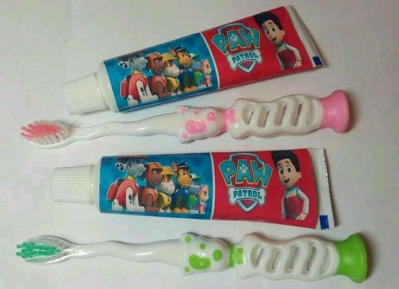 15 Kit Higiene Bucal Patrulha Canina