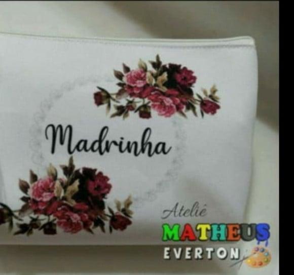 160 Necessaire Madrinha Noivado, Casamento, Bodas, 15 Anos