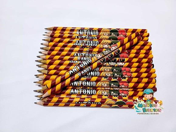 25 Lapis Personalizado Harry Potter