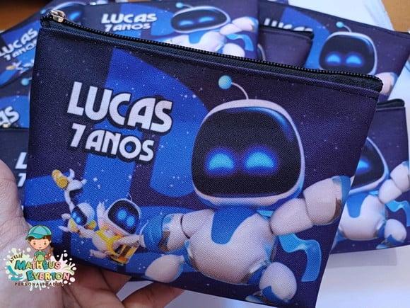 25 Necessaires Personalizada Astro Bot