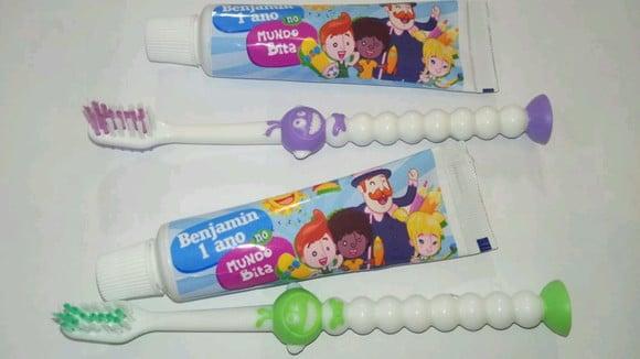30 Kit Higiene Bucal Personalizado - Mundo Bita