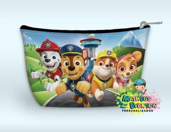 30 Necessaires Personalizadas Patrulha Canina