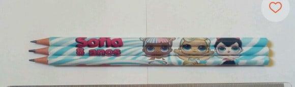 31 Kis de Duo de Lapis Personalizado Tema Lol