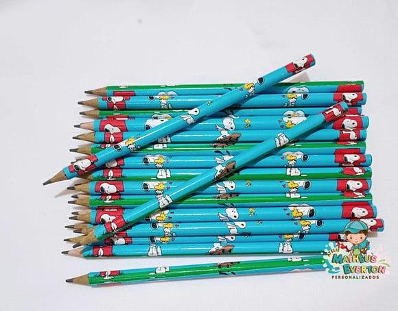 35 Lapis Personalizado Snoopy