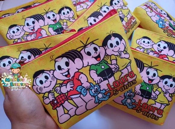 35 Necessaires Personalizada Turma da Mônica
