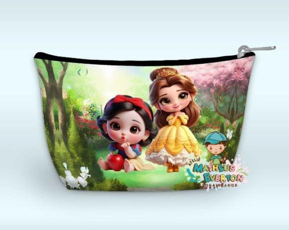 40 Necessaire Personalizada Branca de Neve (faço Outros).
