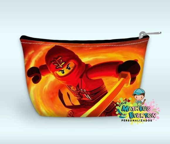 40 Necessaires Personalizada Ninjago (faço Outros Modelos)