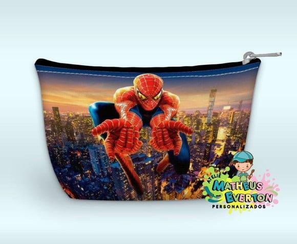 44 Necessaire Personalizada Homem-aranha
