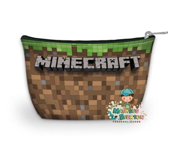 45 Necessaire Personalizada Minecraft (faço Outros)