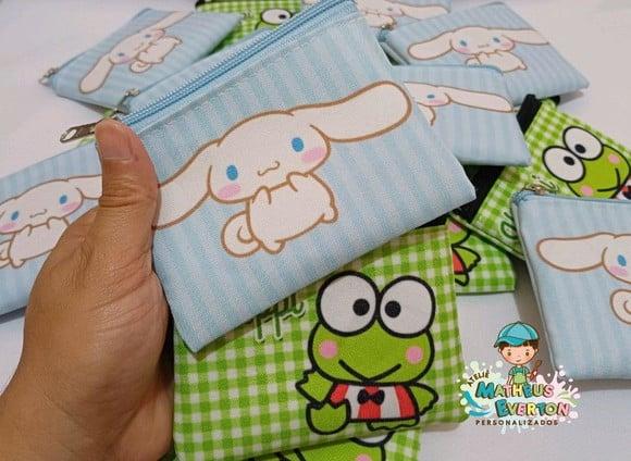 45 Porta Moedas Hello Kitty Tamanho: 10x12cm