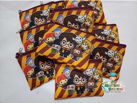 45 Porta Moedas Personalizado Harry Potter