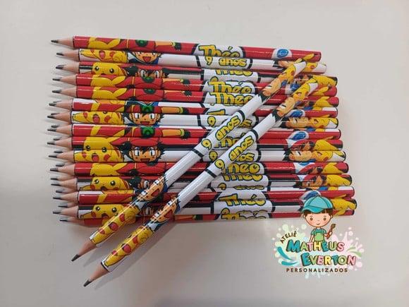 50 Lapis Personalizado Pokémon