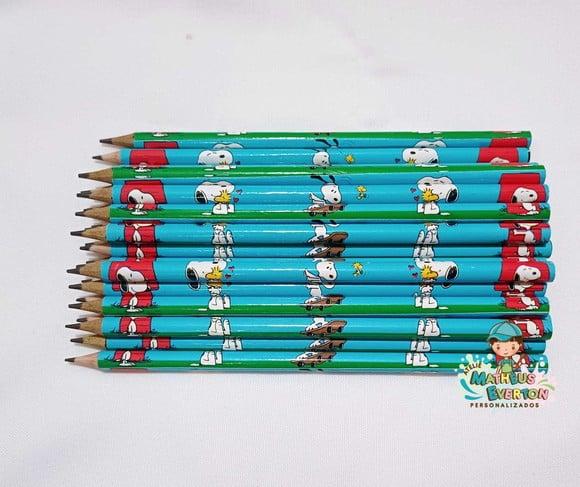 50 Lapis Personalizado Snoopy