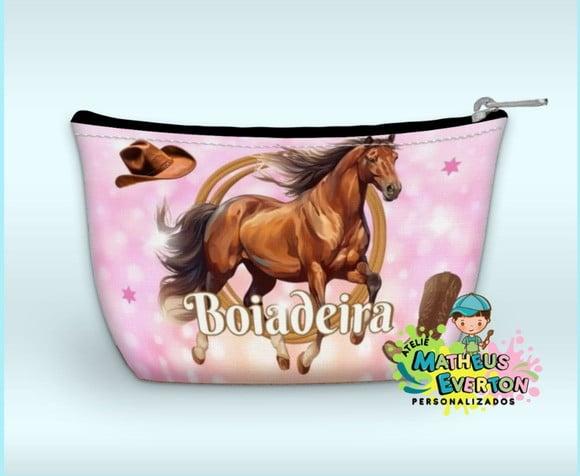 50 Necessaire Personalizada Boiadeira (faço Outros Modelos).