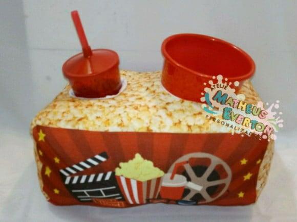 Almofada de Pipoca Personalizada Cinema (faço Outros Temas)