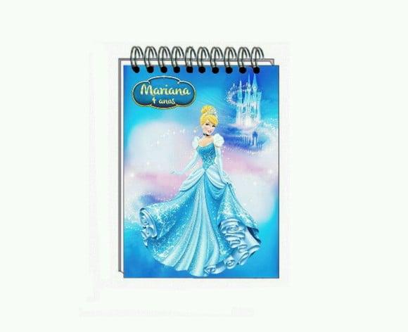 Bloquinho Personalizado Cinderela