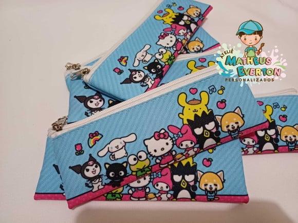 Estojo Slim Personalizado Hello Kitty Tam: 19x7