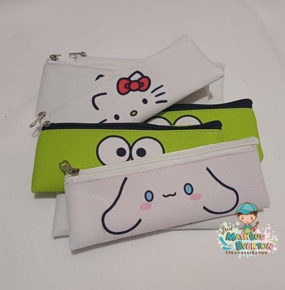 Estojo Slim Personalizado Hello Kitty Tam: 19x7