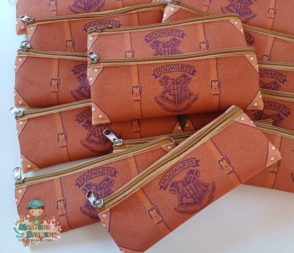 Estojo Slim Porta Higiene Bucal Harry Potter Tam: 19x7