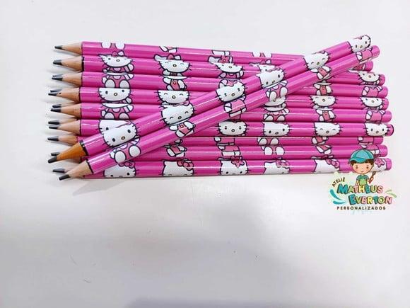 Lápis Personalizado Hello Kitty