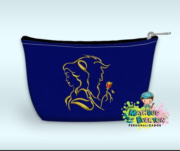 Necessaire Personalizada Bela e a Fera
