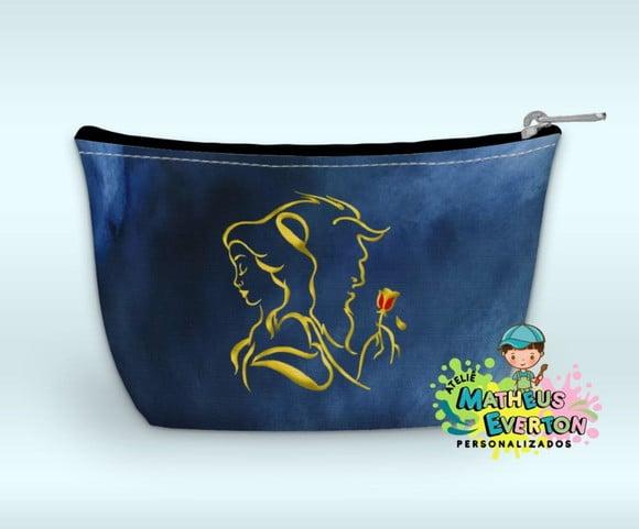 Necessaire Personalizada Bela e a Fera