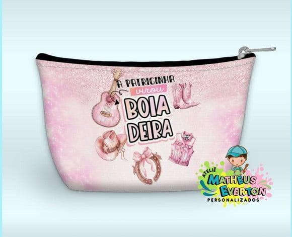 Necessaire Personalizada Boiadeira (faço Outros Modelos).