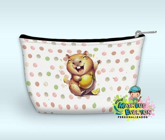 Necessaire Personalizada Capivara (faço Outros Temas).
