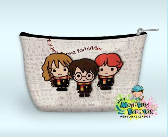 Necessaire Personalizada Harry Potter Cute ( Faço Outros. )