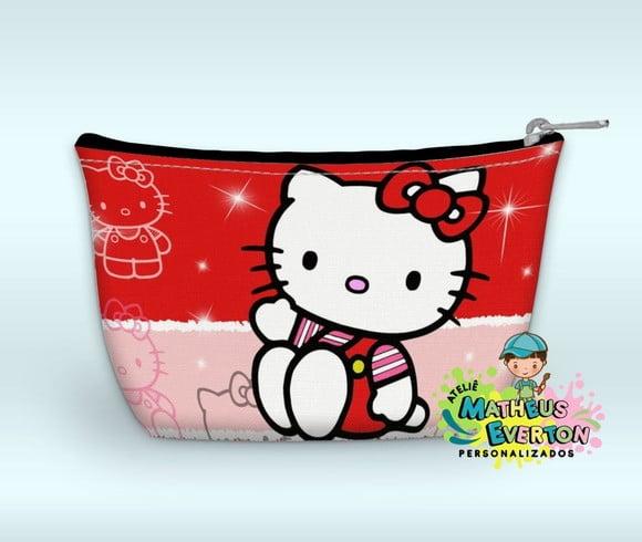 Necessaire Personalizada Hello Kitty (faço Outros Modelos)