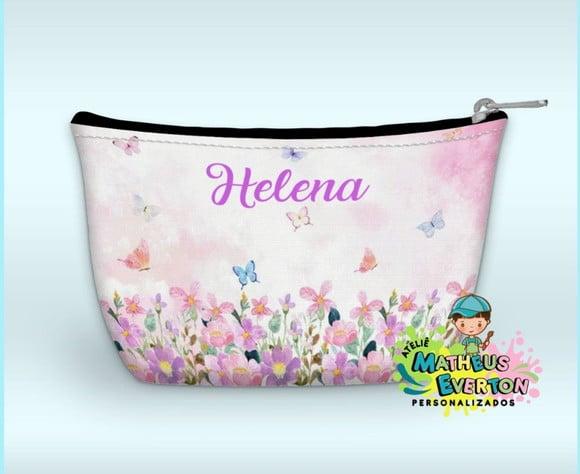 Necessaire Personalizada Jardim das Borboletas