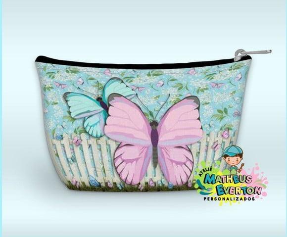 Necessaire Personalizada Jardim Dasborboletas