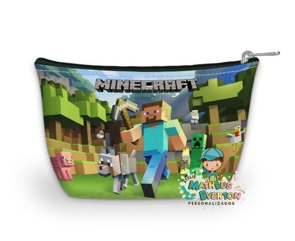 Necessaire Personalizada Minecraft