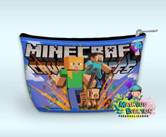 Necessaire Personalizada Minecraft (faço Outros)