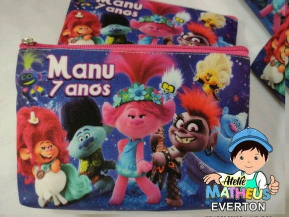 Necessaire Personalizada Trolls