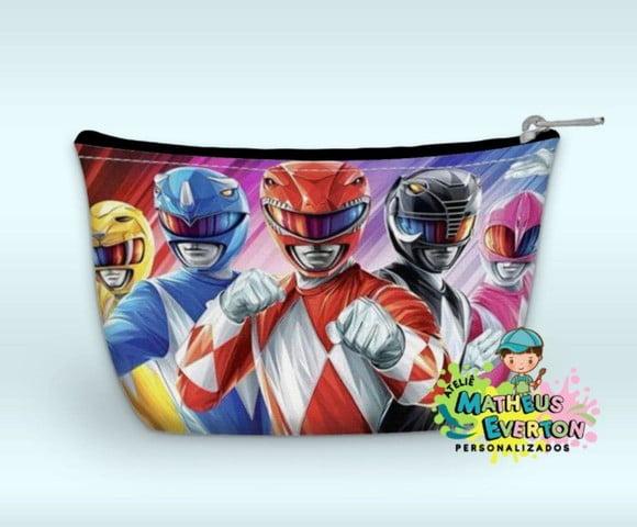 Necessaire Power Rangers Mighty Morphin Faço Outros Modelos