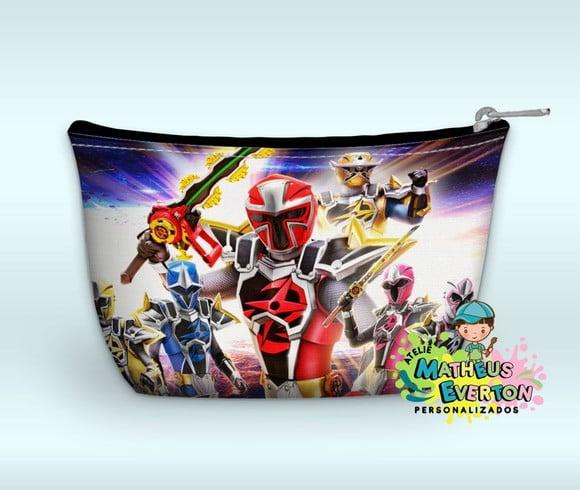 Necessaire Power Rangers Ninja Steel ( Faço Outros Modelos )