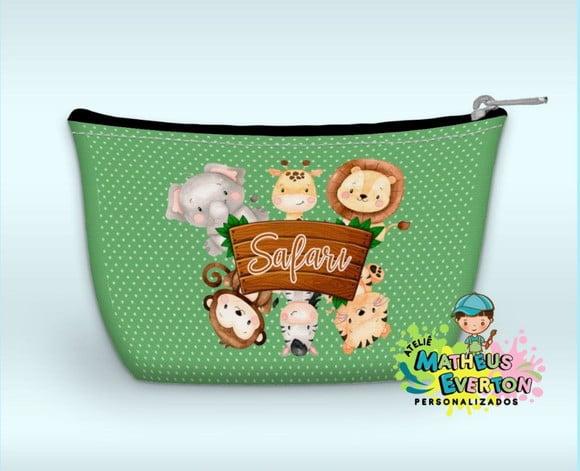 Necessaire Safari Baby ( Faço Todos os Temas )