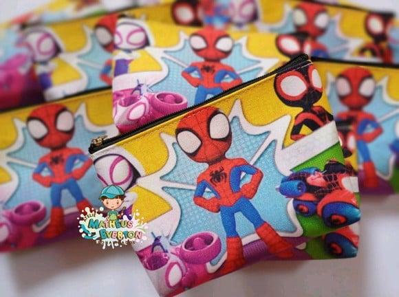 25 Necessaires Personalizada Spidey e Seus Amigos