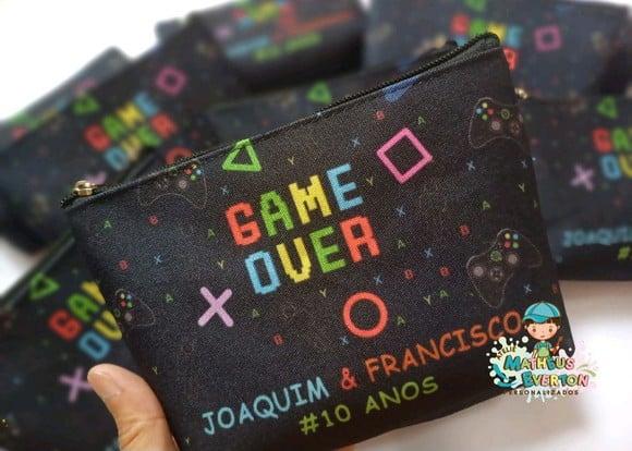 25 Necessaires Personalizada Vídeo Game