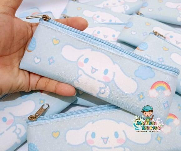 30 Estojos Slim Personalizado Cinnamoroll Tam: 19x7cm