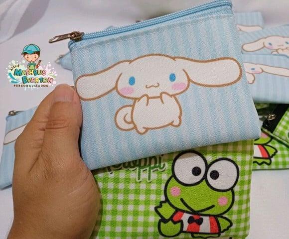 30 Porta Moedas Hello Kitty Tamanho: 10x12cm