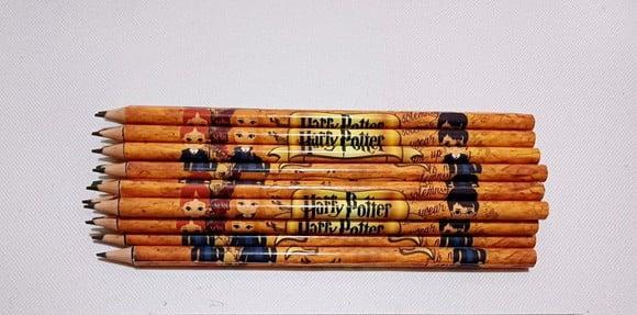 35 Lápis Personalizado Harry Potter