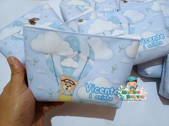 35 Necessaires Personalizada Ursinho Baloeiro