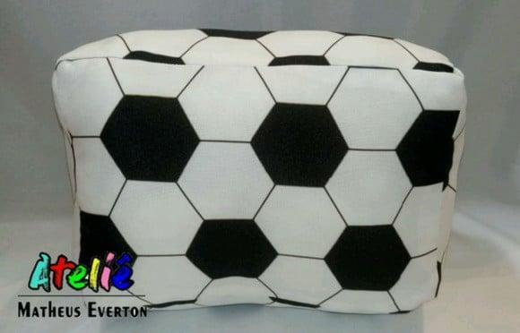 Almofada de Pipoca Personalizada Futebol Faço Outros Temas