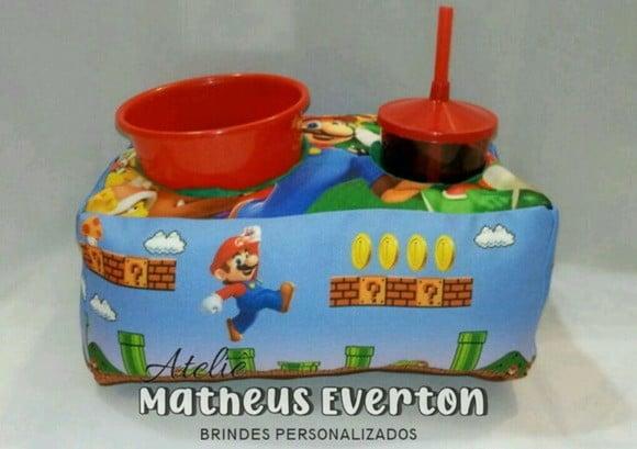 Kit Cinema Personalizado Super Mario Bro (faço Outros Temas)