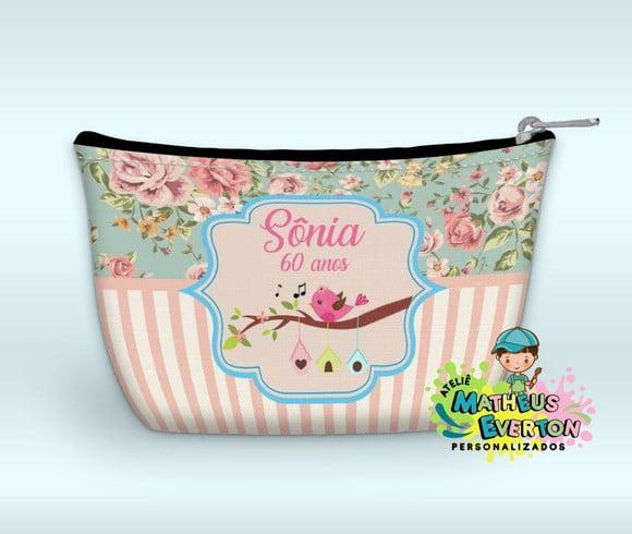 Necessaire Jardim Encantado (faço Outros Temas)