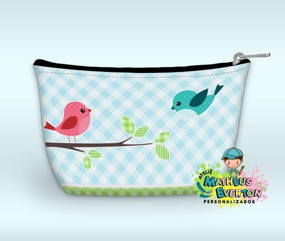 Necessaire Jardim Encantado (faço Outros Temas)